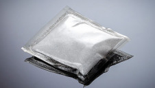 Pictured: One of Xampla's prototype sachets
